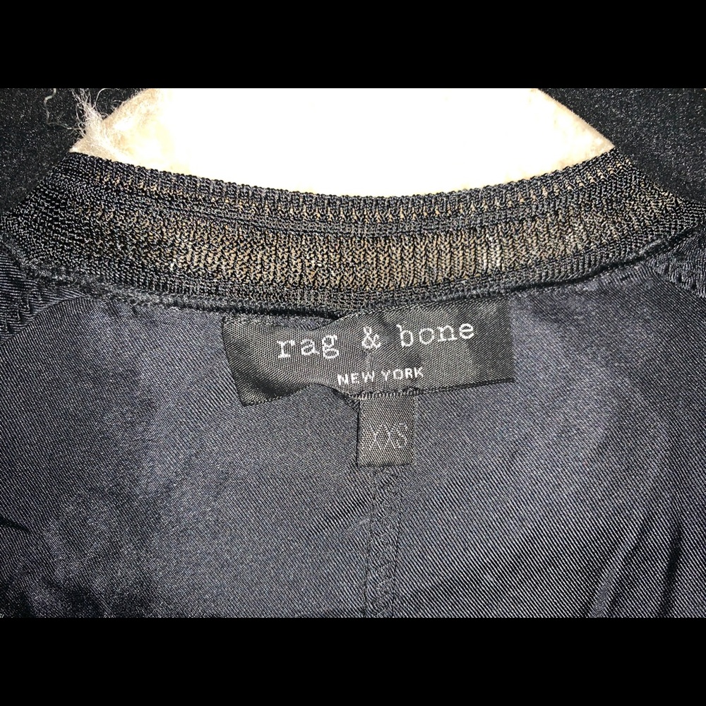 Rag & Bone Black Silk Dress - Picture 3 of 6